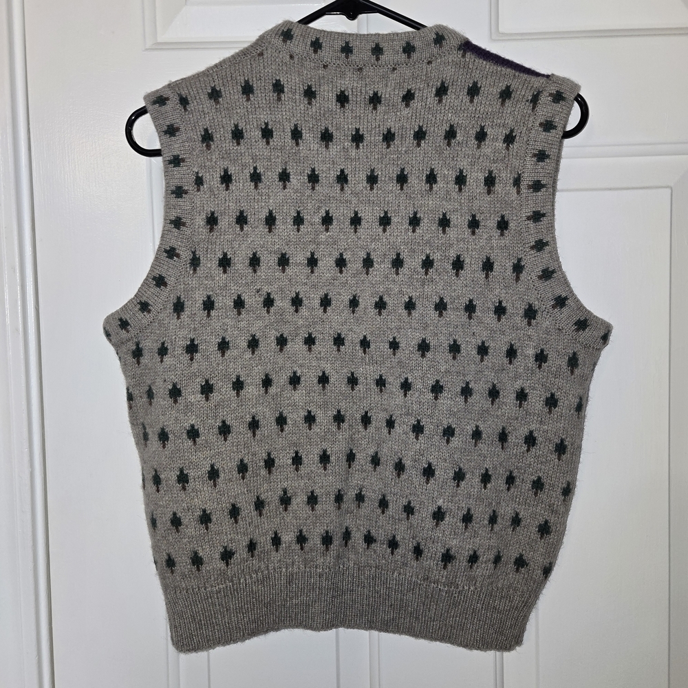 L.L. Bean_Vintage 90's Wool Vest_Medium - Picture 4 of 4
